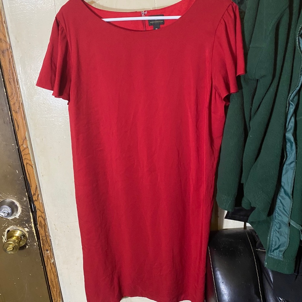 Red dress